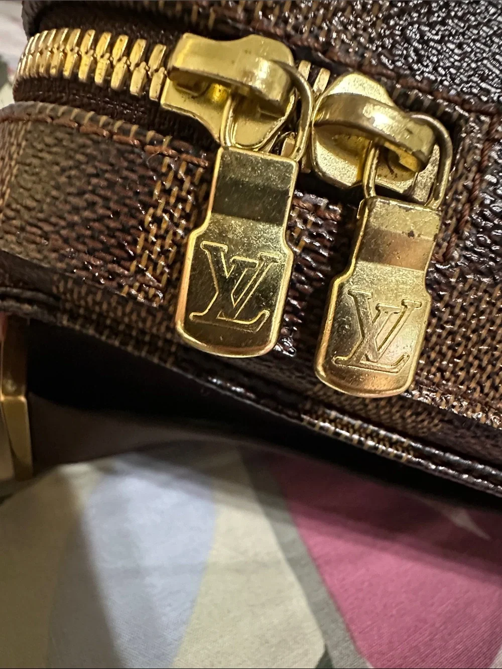 Louis Vuitton Damier Ebene Geronimos Unisex